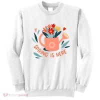 Spring Is Here Gardening Floral Sweatshirt thumb 0