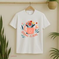 Spring Is Here Gardening Floral T-Shirt thumb 2
