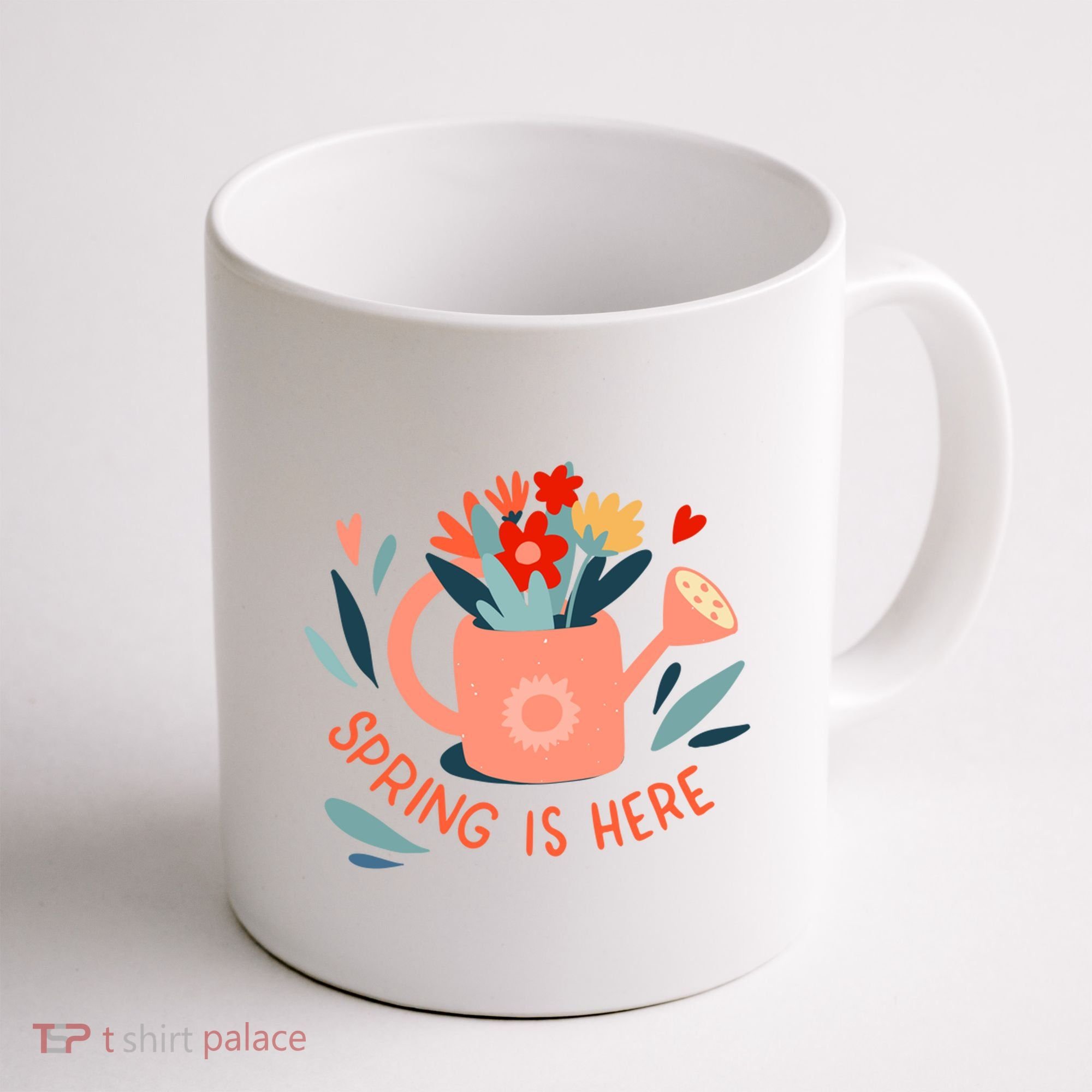 Spring Is Here Gardening Floral Coffee Mug