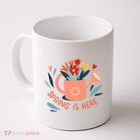 Spring Is Here Gardening Floral Coffee Mug thumb 0