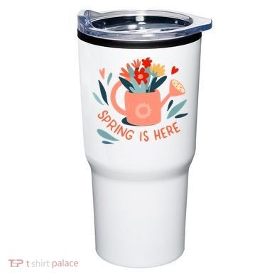 Spring Is Here Gardening Floral Tumbler