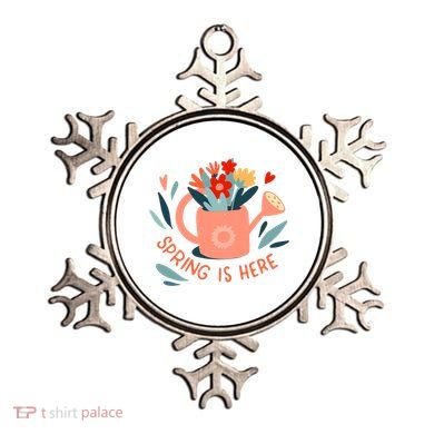 Spring Is Here Gardening Floral Ornament