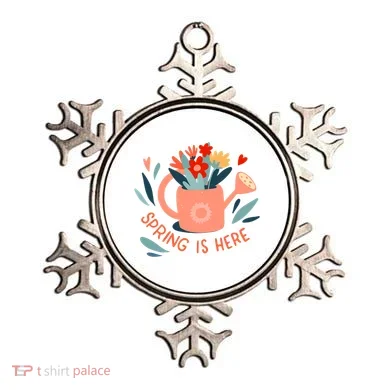 Spring Is Here Gardening Floral Ornament