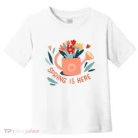 Spring Is Here Gardening Floral Toddler T-Shirt thumb 0