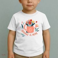 Spring Is Here Gardening Floral Toddler T-Shirt thumb 2
