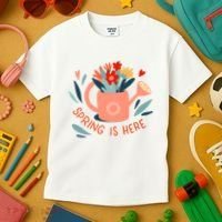 Spring Is Here Gardening Floral Kids T-Shirt thumb 3