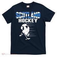 Scotland Ice Hockey Lovers Jersey Scottish Hockey Team Fans Premium T-Shirt thumb 0