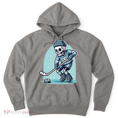 Skeleton Ice Hockey Hoodie