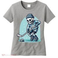 Skeleton Ice Hockey Women's T-Shirt thumb 0