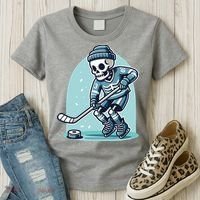 Skeleton Ice Hockey Women's T-Shirt thumb 3