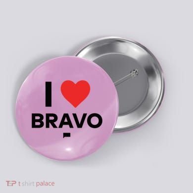 Shopbybravo I Heart Bravo Button
