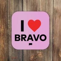 Shopbybravo I Heart Bravo Coaster thumb 0
