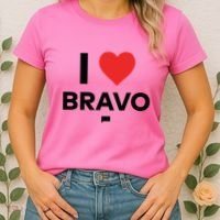 Shopbybravo I Heart Bravo Women's T-Shirt thumb 2