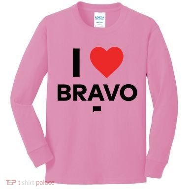 Shopbybravo I Heart Bravo Kids Long Sleeve Shirt