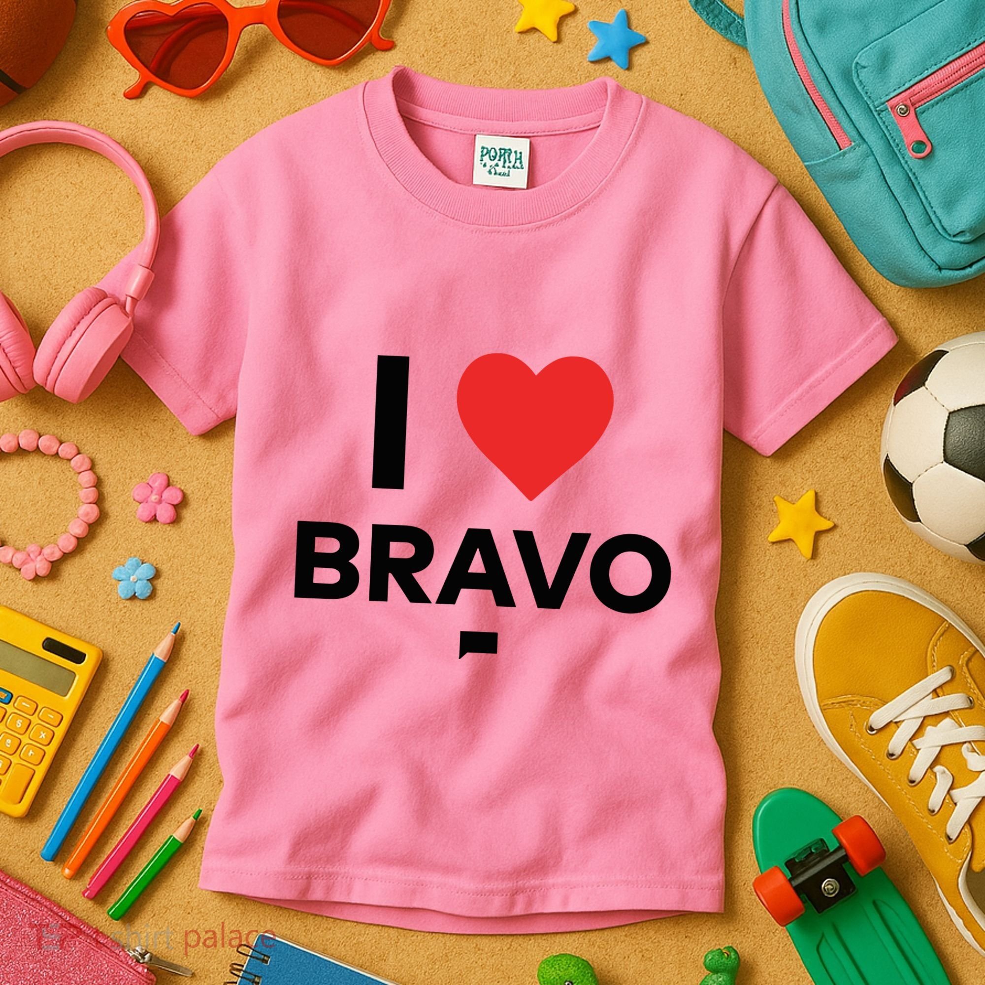 Shopbybravo I Heart Bravo Kids T-Shirt