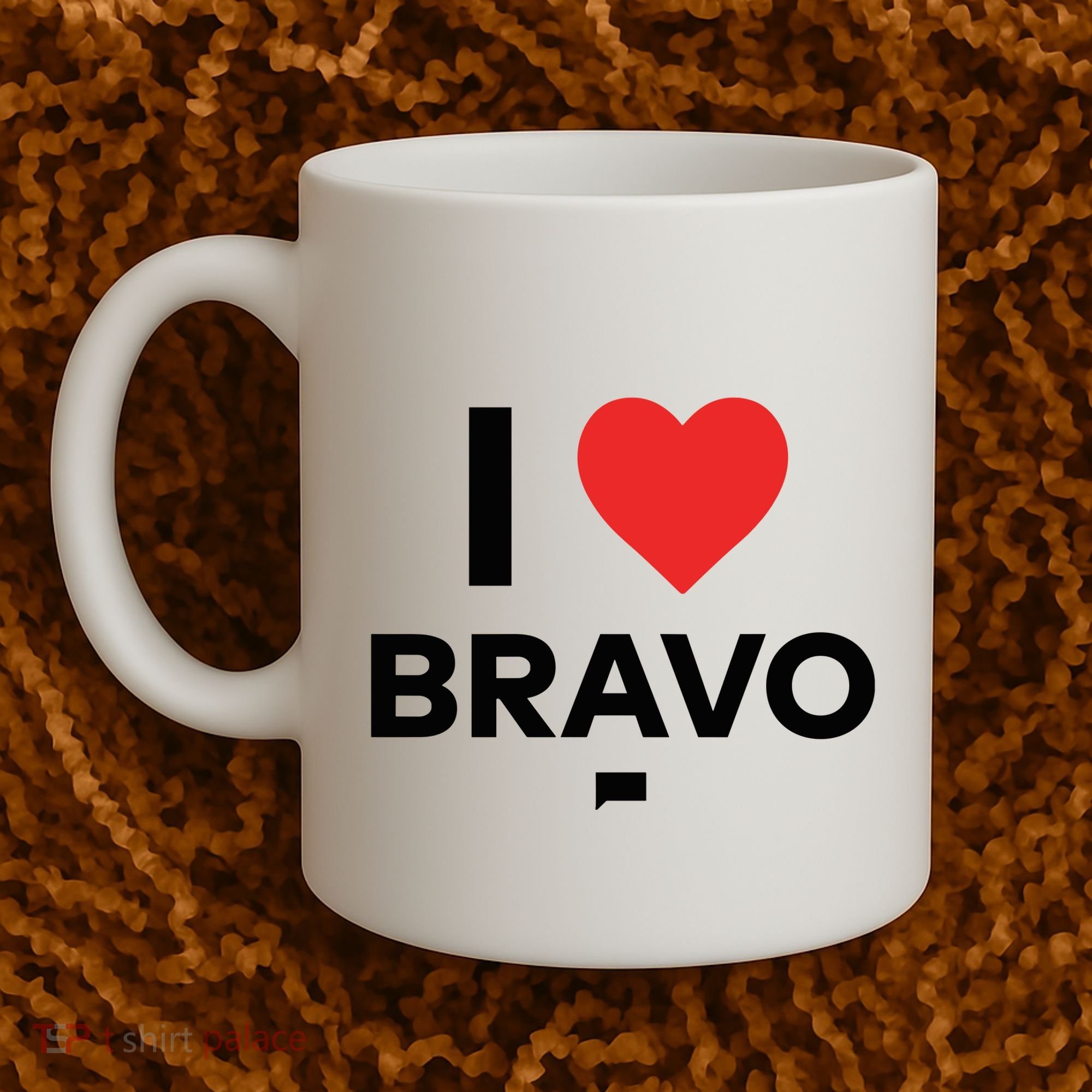 Shopbybravo I Heart Bravo Coffee Mug