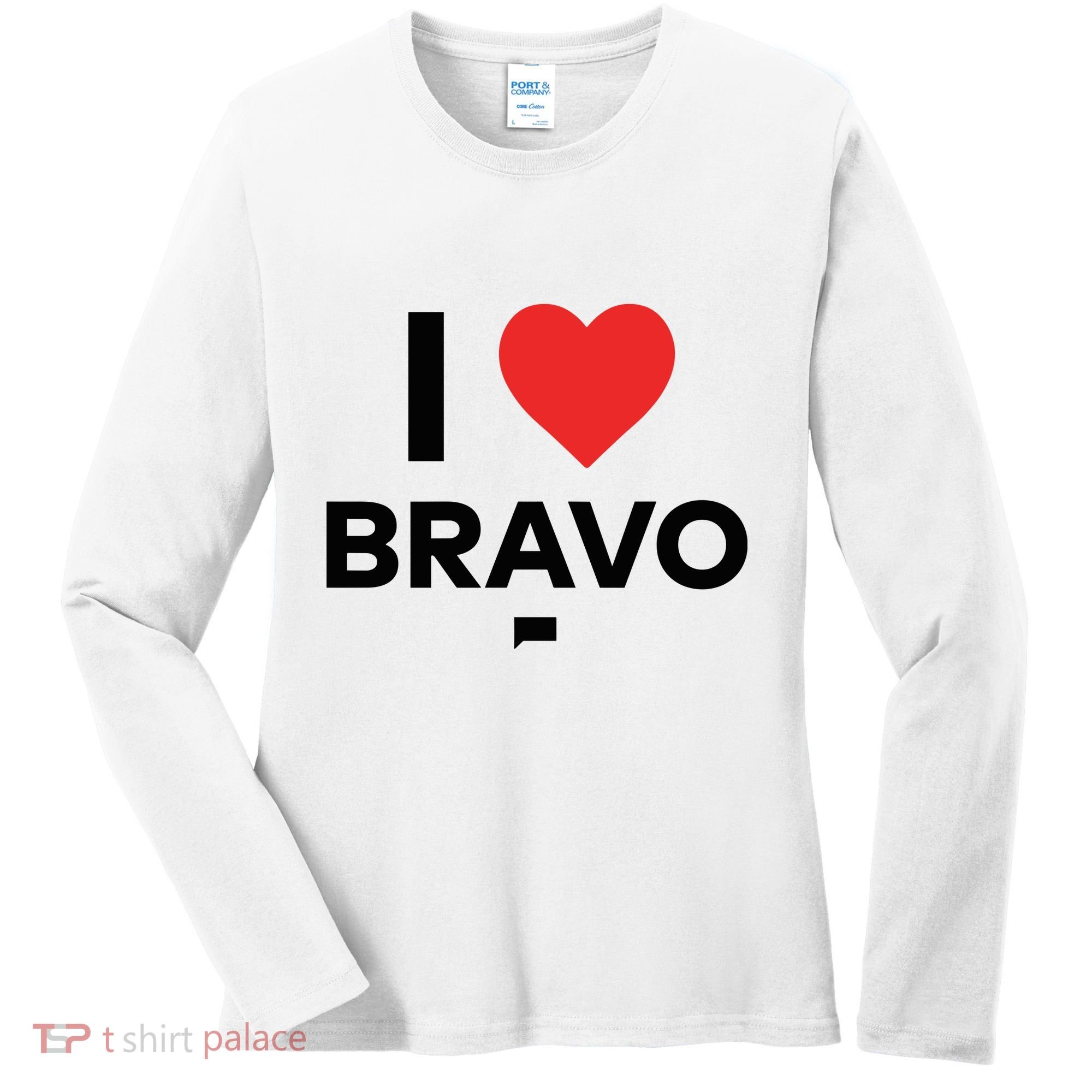 Shopbybravo I Heart Bravo Women's Long Sleeve Shirt