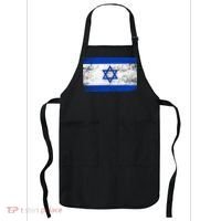 Support Israel I Stand With Israel Israeli Flag Apron thumb 0