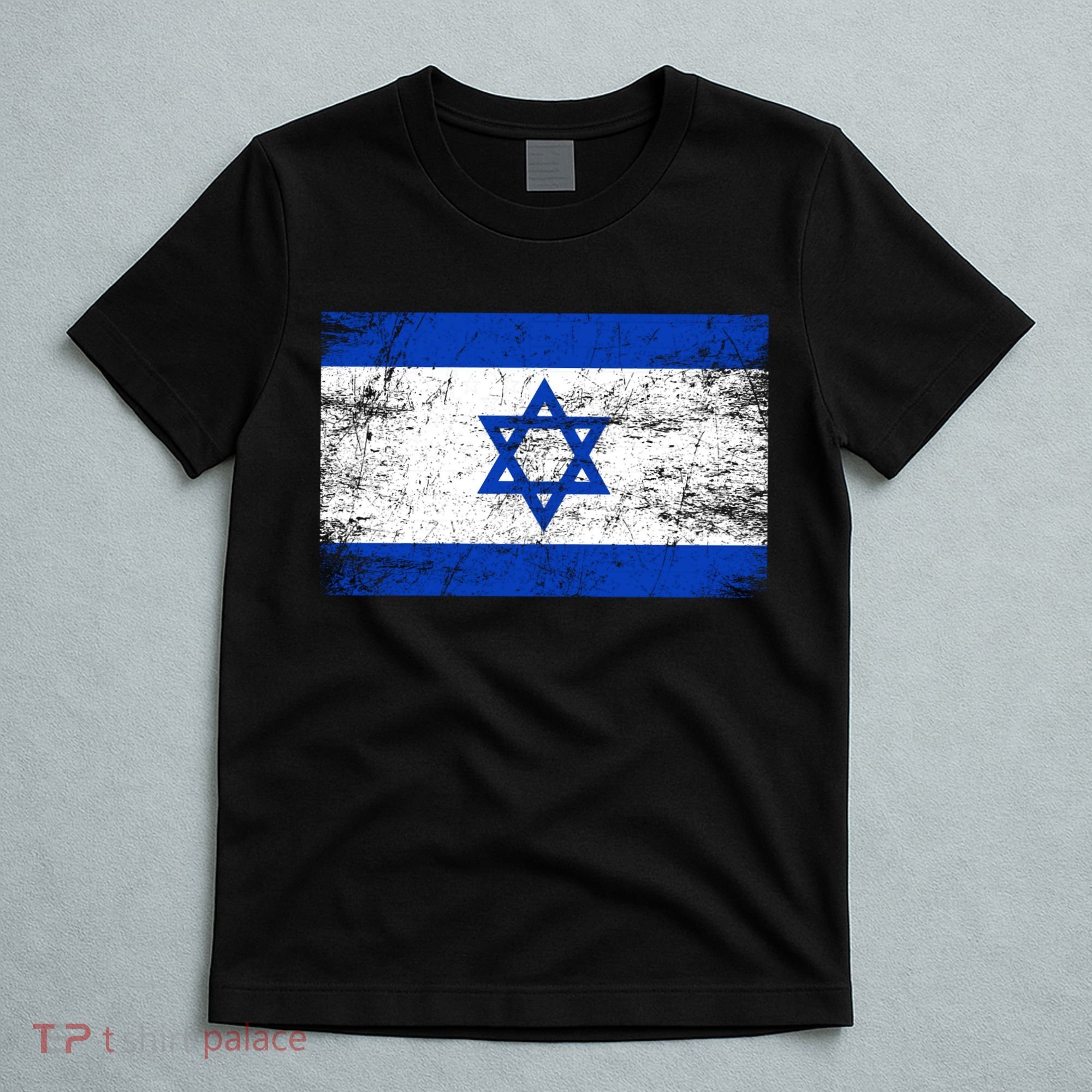 Support Israel I Stand With Israel Israeli Flag T-Shirt