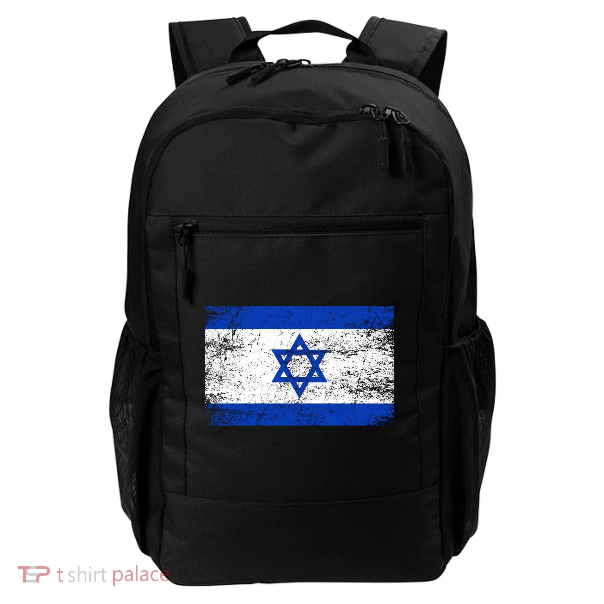 Support Israel I Stand With Israel Israeli Flag Backpack