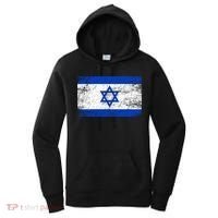 Support Israel I Stand With Israel Israeli Flag Women's Hoodie thumb 0