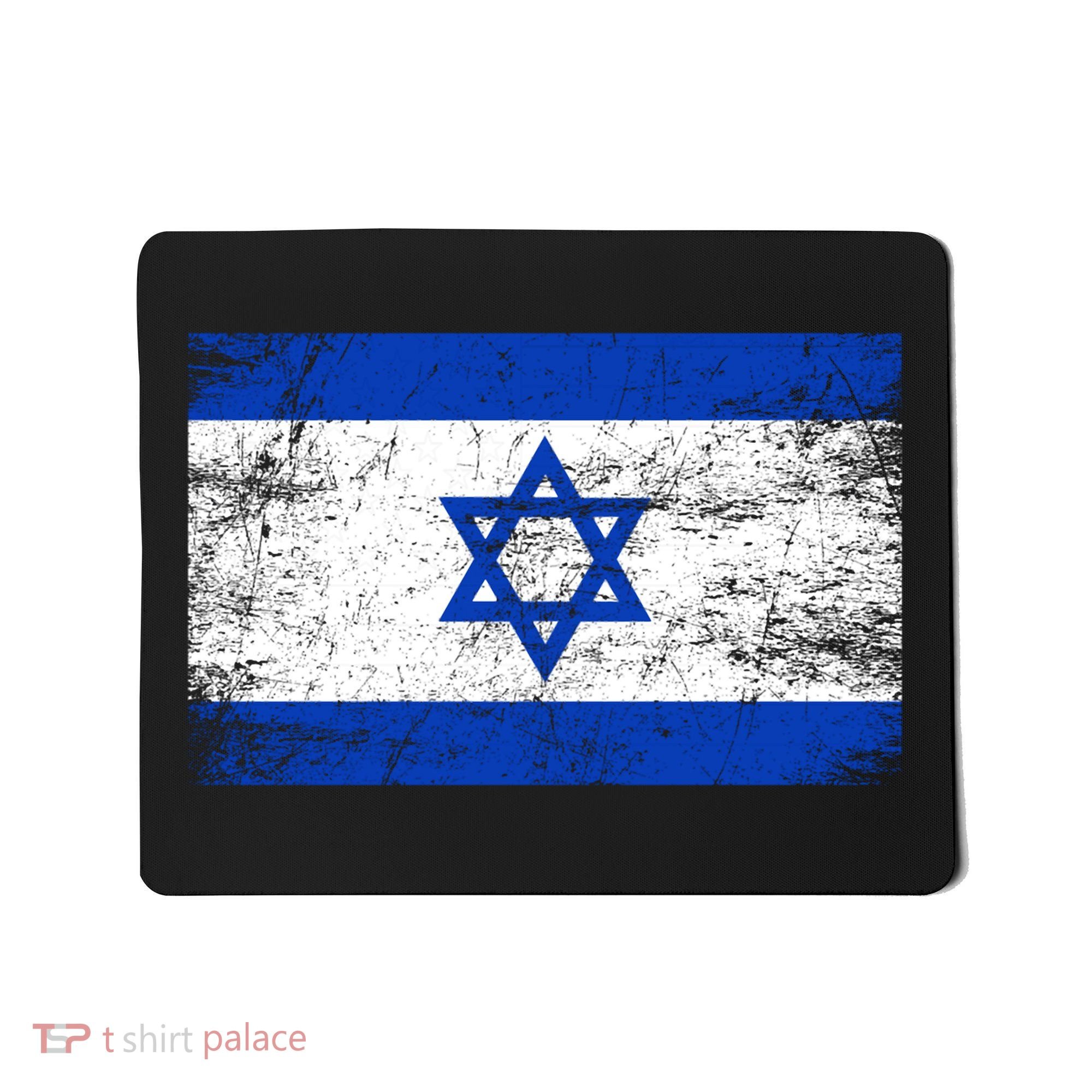 Support Israel I Stand With Israel Israeli Flag Mousepad