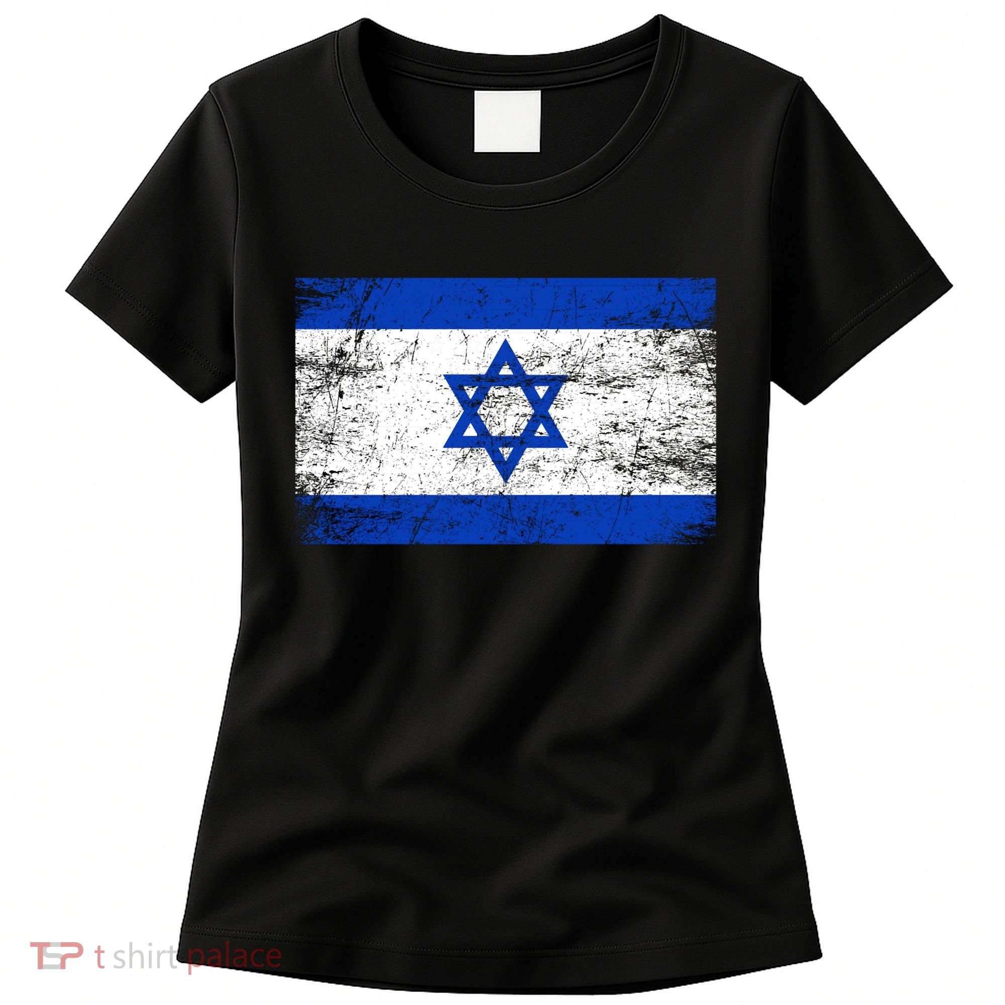 Support Israel I Stand With Israel Israeli Flag Women's T-Shirt