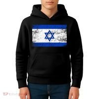 Support Israel I Stand With Israel Israeli Flag Kids Hoodie thumb 4