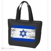 Support Israel I Stand With Israel Israeli Flag Tote Bag thumb 3