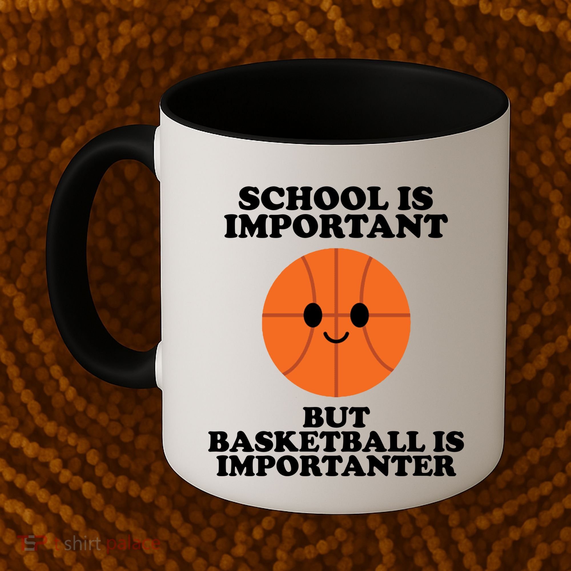 School Is Important But Basketball Is Importanter Coffee Mug