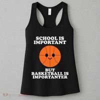 School Is Important But Basketball Is Importanter Women's Tank Top thumb 3