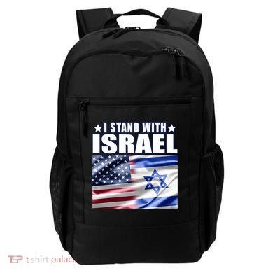 Support Israel I Stand With Israel Backpack