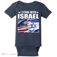 Support Israel I Stand With Israel Baby Bodysuit thumb 0