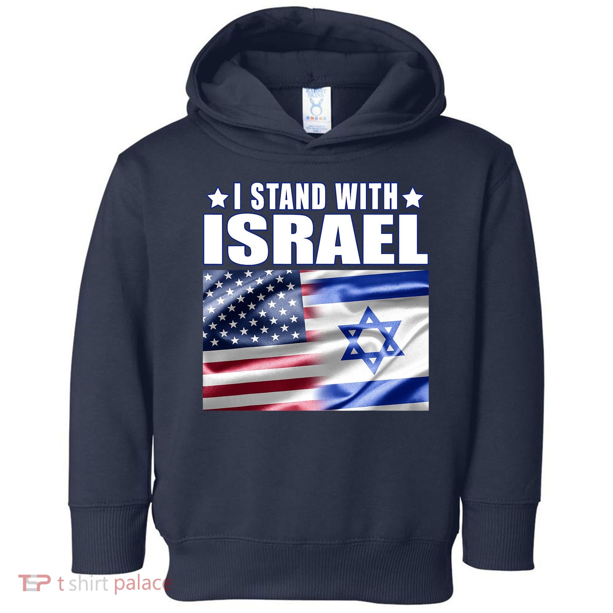 Support Israel I Stand With Israel Toddler Hoodie
