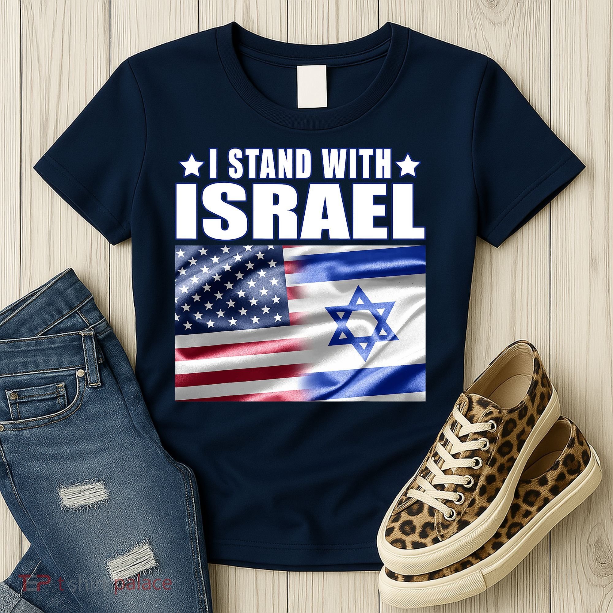 Support Israel I Stand With Israel Women's T-Shirt