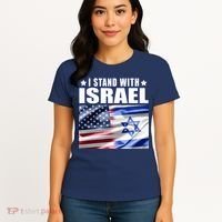 Support Israel I Stand With Israel Women's T-Shirt thumb 4