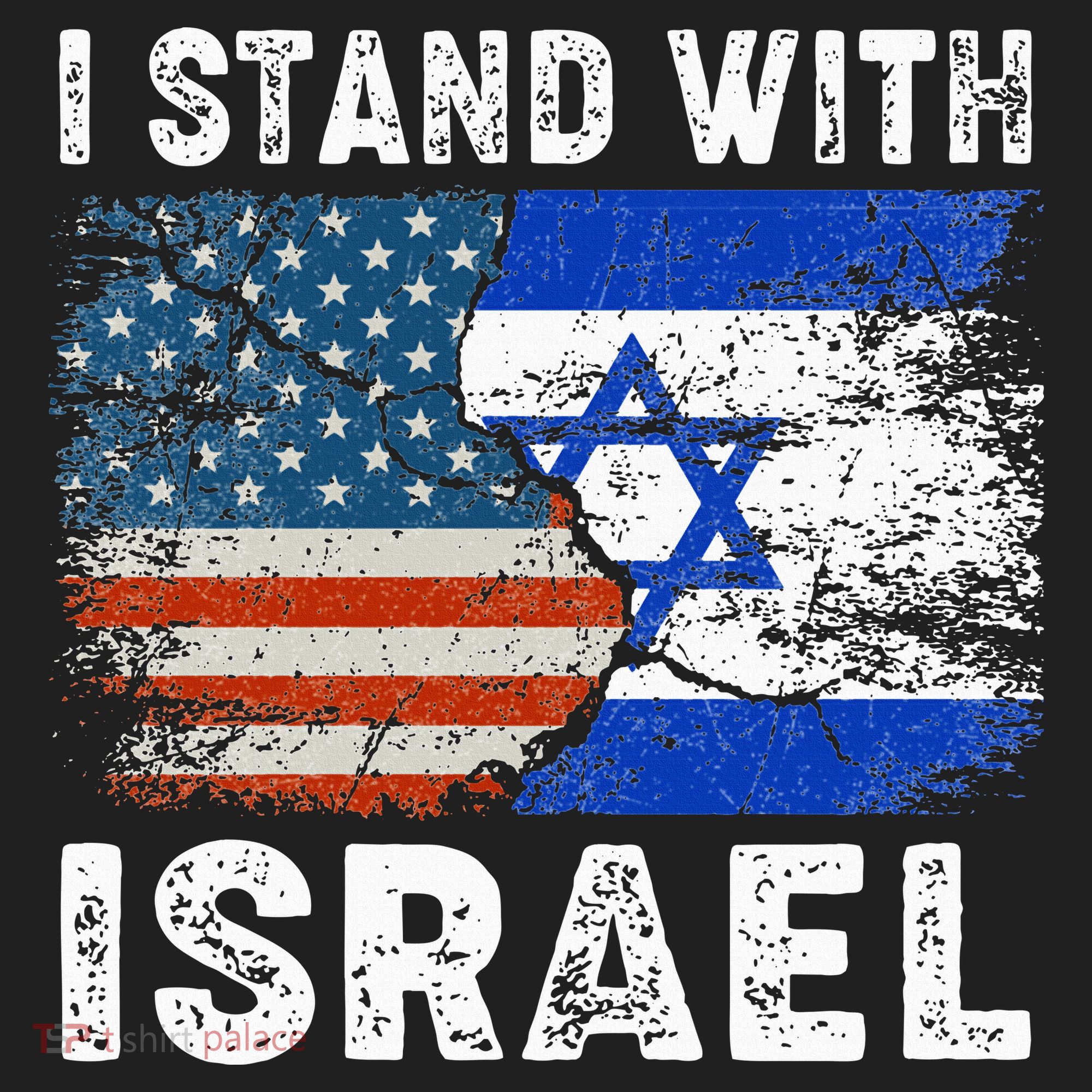 Support Israel I Stand With Israel Israeli Flag Us Flag Hat