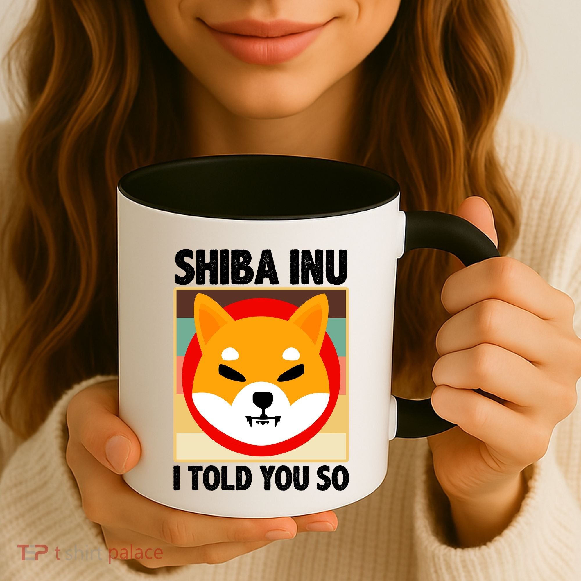 Shiba Inu I Told You So Coffee Mug