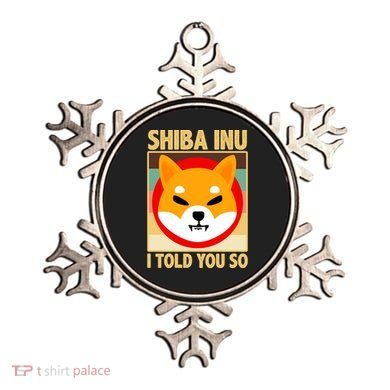 Shiba Inu I Told You So Ornament