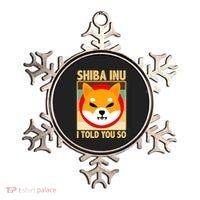 Shiba Inu I Told You So Ornament thumb 0
