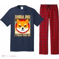 Shiba Inu I Told You So Pajama Set thumb 0