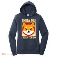 Shiba Inu I Told You So Women's Hoodie thumb 0