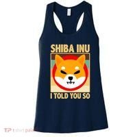 Shiba Inu I Told You So Women's Tank Top thumb 0