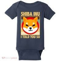 Shiba Inu I Told You So Baby Bodysuit thumb 0