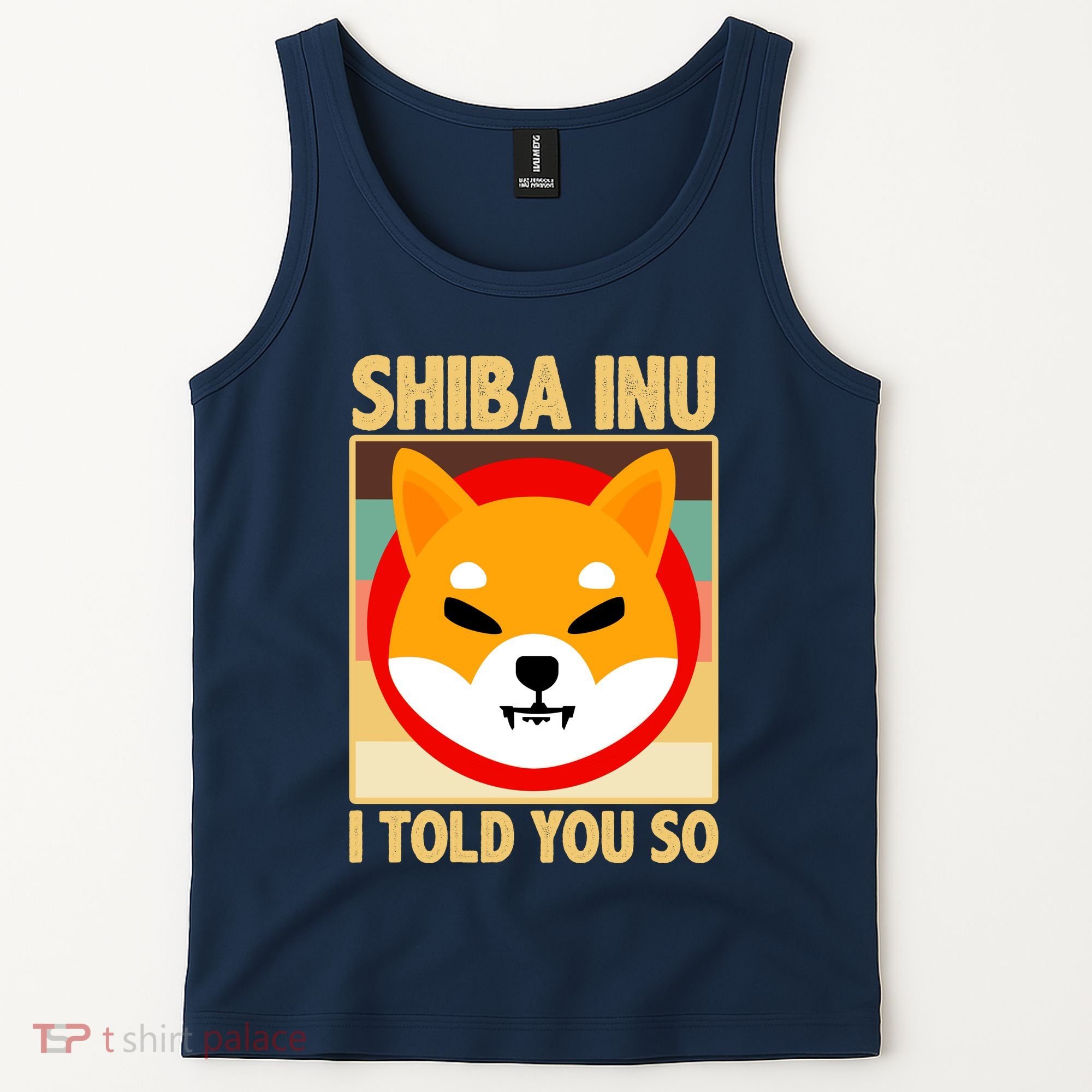 Shiba Inu I Told You So Tank Top
