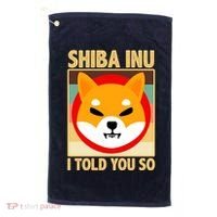 Shiba Inu I Told You So Golf Towel thumb 0