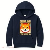 Shiba Inu I Told You So Kids Hoodie thumb 0