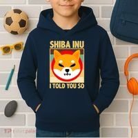 Shiba Inu I Told You So Kids Hoodie thumb 2