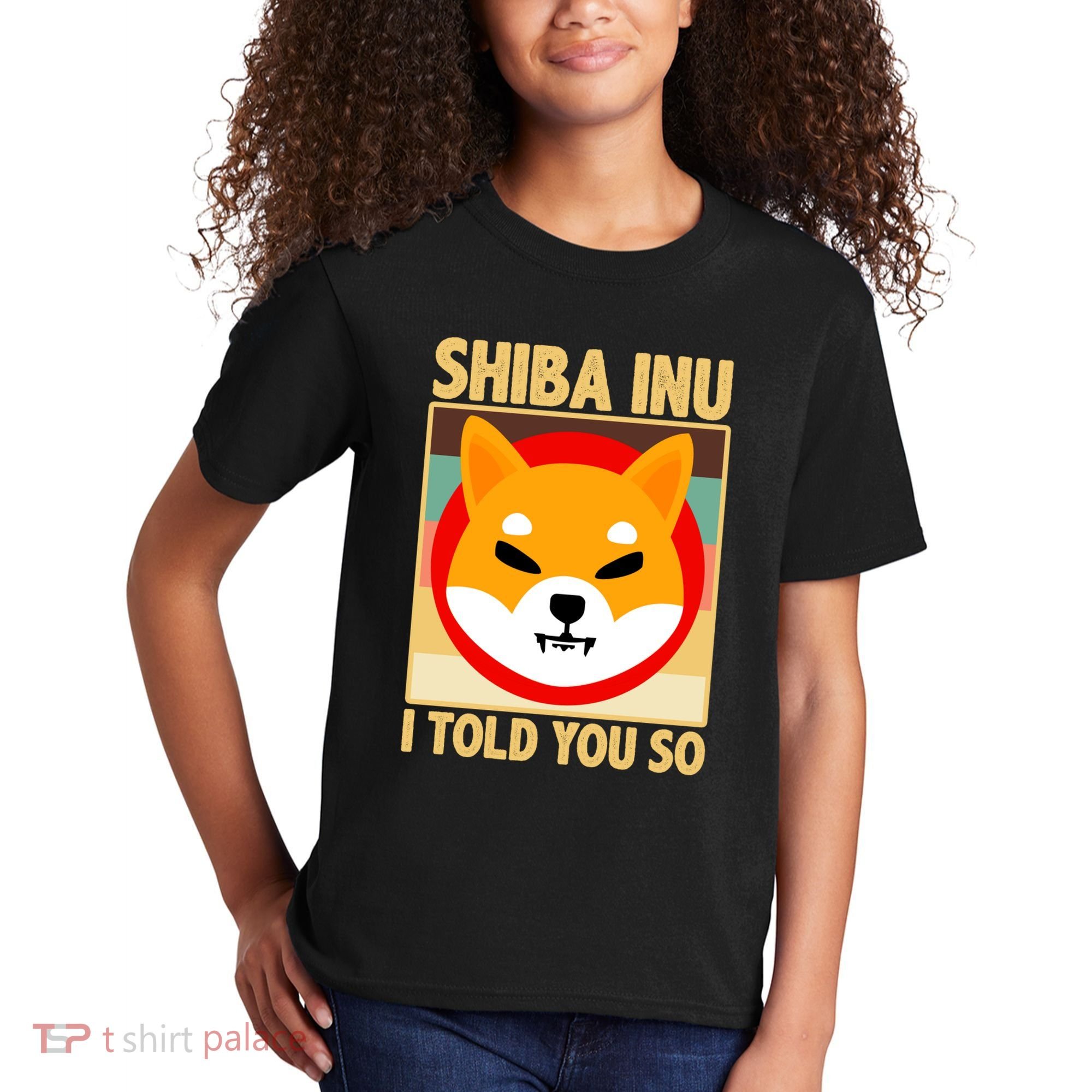 Shiba Inu I Told You So Kids T-Shirt
