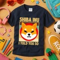 Shiba Inu I Told You So Kids T-Shirt thumb 3